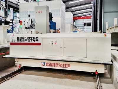 गोदामों औद्योगिक स्वचालित रेल हस्तांतरण ट्रॉली