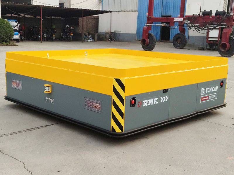 औद्योगिक ट्रांसपोर्टर्स इलेक्ट्रिक ट्रैकलेस ट्रांसफर गाड़ी