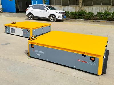 स्टीयरिंग व्हील सर्वव्यापी मोबाइल ट्रैकलेस ट्रांसफर कार्ट