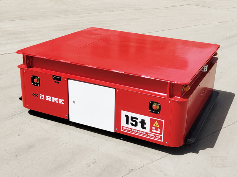 15 टन इंजेक्शन मोल्ड बैटरी ट्रैकलेस ट्रांसफर कार्ट