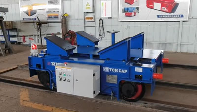 अनुकूलित भारी शुल्क रेल हस्तांतरण ट्रॉली