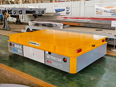 25 टन मोल्ड ट्रैकलेस परिवहन गाड़ी