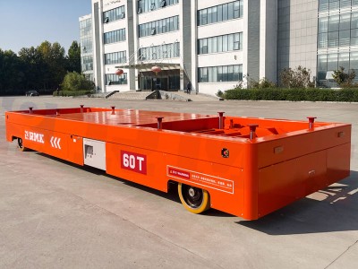 60 टन हाइड्रोलिक स्टीयरिंग लिफ्ट ट्रैकलेस ट्रांसफर कार्ट