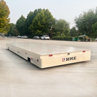 15 टन स्टीयरिंग व्हील सर्वव्यापी ट्रैकलेस ट्रांसपोर्ट कार्ट