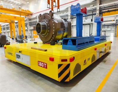 160 टन भारी-शुल्क सर्वव्यापी स्टीयरिंग व्हील ट्रांसफर कार्ट