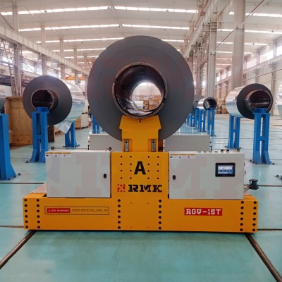 15 टन बैटरी पावर स्टील कॉइल रेल ट्रांसफर कार्ट