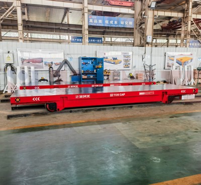 10 टन भारी ट्रैकलेस इलेक्ट्रिक ट्रांसफर कार्ट