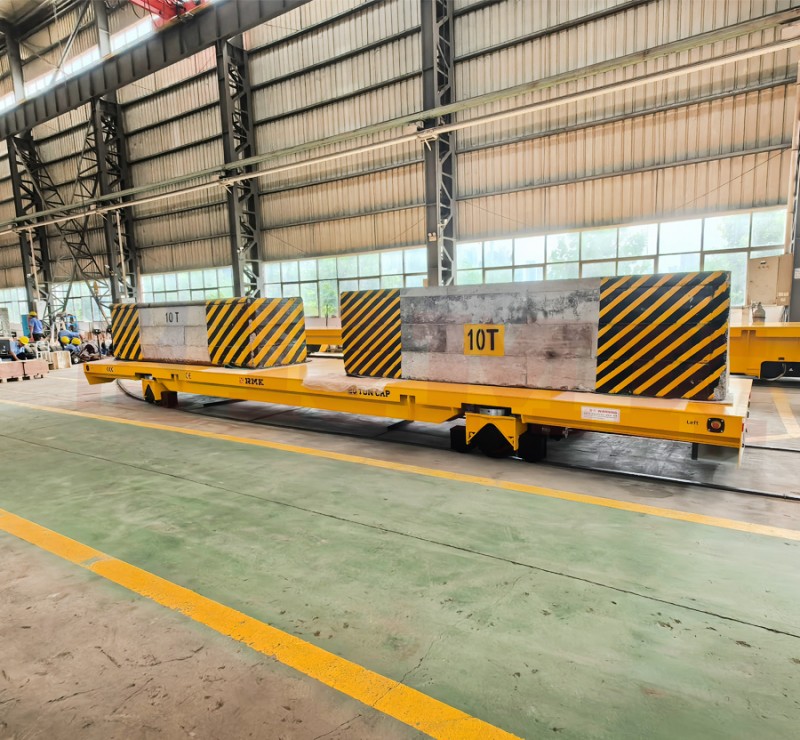 20 टन ट्रैक टर्निंग स्टील पाइप ट्रांसफर कार्ट