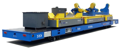 Omniwheel ट्रैकलेस ट्रांसफर कार्ट